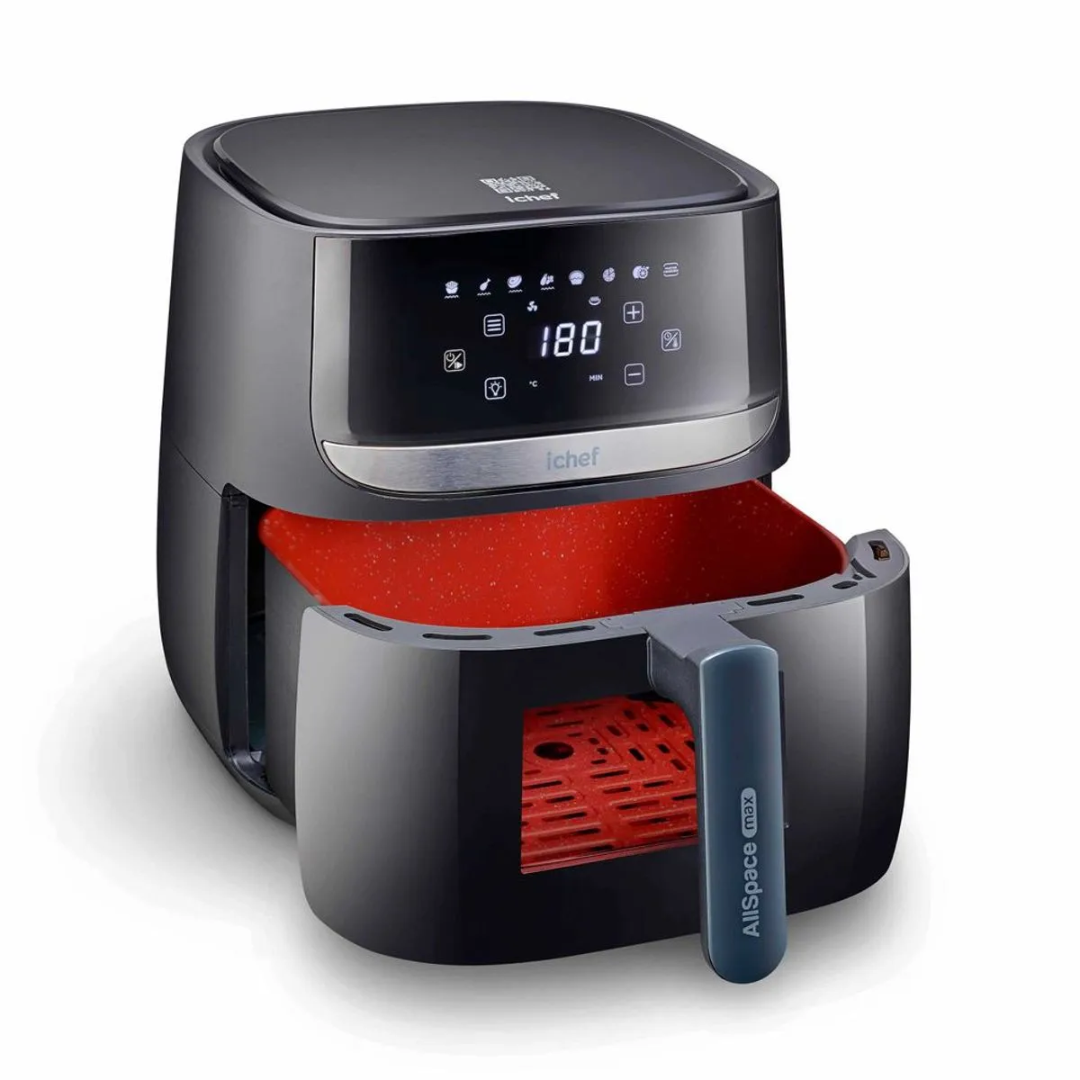 Fritadeira Elétrica Airfryer Vision Max Ichef Polishop 5,7L (2)