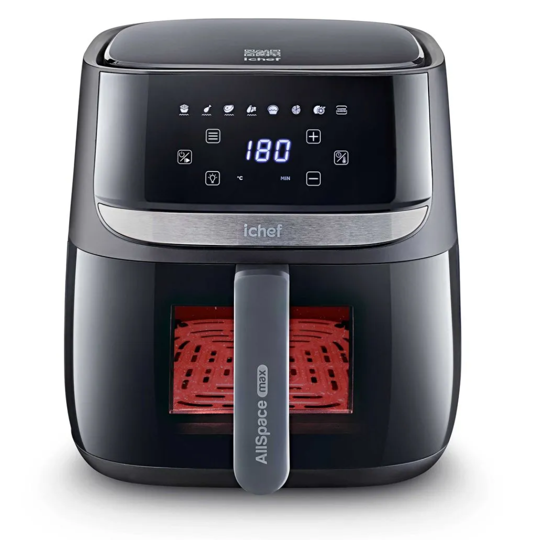 Fritadeira Elétrica Airfryer Vision Max Ichef Polishop 5,7L